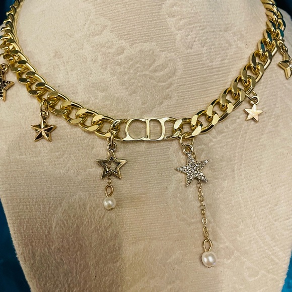 COPY - Stunning & Rare Dior CD Star charm necklace - Picture 3 of 5